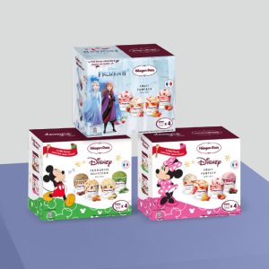 Haagen Dazs X Disney Minicup Ice Cream Haagen Dazs X Disney Minicup Ice Cream