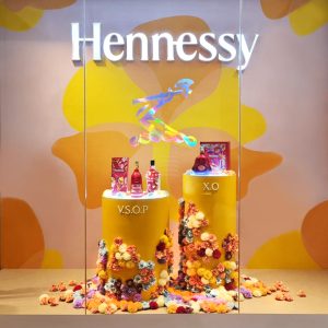 Hennessy CNY Window Display Hennessy CNY Window Display