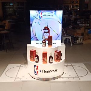 Hennessy NBA Gondola Display Hennessy NBA Gondola Display